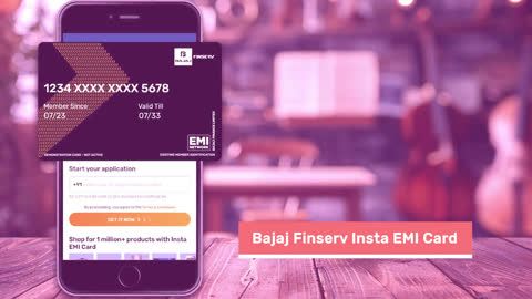 What is the Bajaj Finserv Insta EMI Card?
