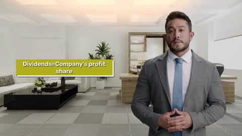 How do dividends impact share prices?