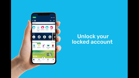How to unlock your locked account