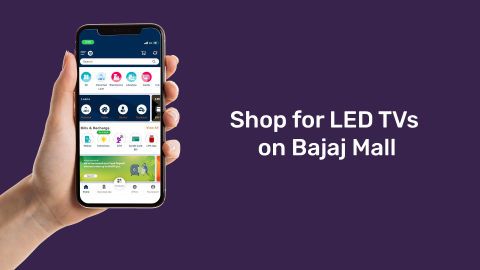 How to shop for LED TVs on Bajaj Mall