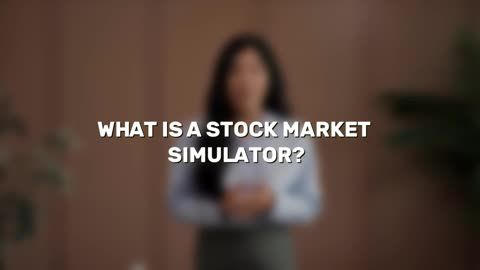What is a stock market simulator?