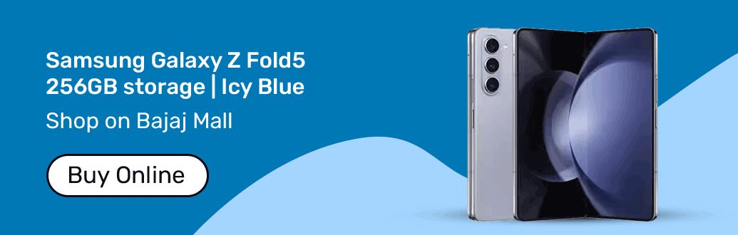 Samsung Z Fold 5 Icy blue