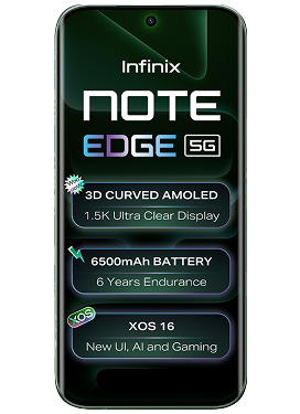 Infinix Note Edge front