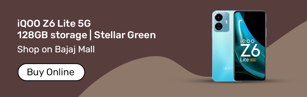 iQOO Z6 Lite green