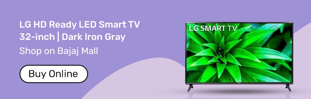 LG LQ64 32 inch HD Ready Smart LED TV (32LQ640BPTA) Price in India 2024,  Full Specs & Review