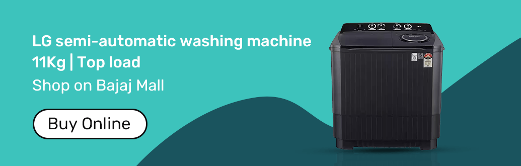 Lg washing deals machine bajaj finance