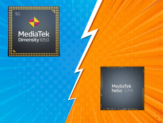 MediaTek Dimensity 1050 vs MediaTek Helio G95 Comparison | Bajaj Finserv