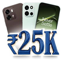 Mobiles under ₹25,000