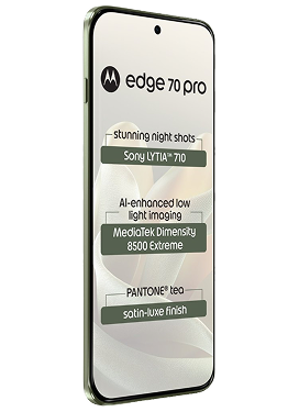 motorola Edge 70 Pro फ्रंट