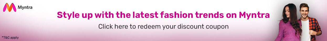 Myntra कूपन कोड