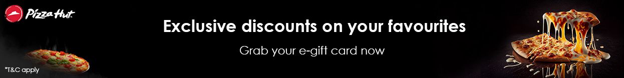 पिज़्ज़ा हट गिफ्ट कार्ड