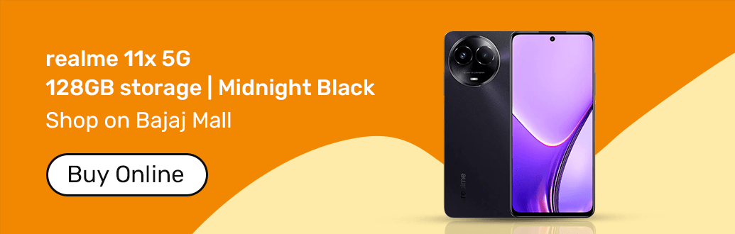 realme 11x black