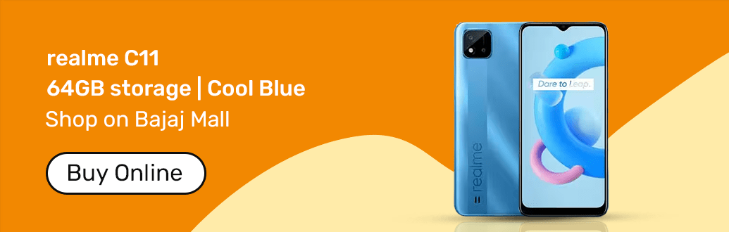 realme C11 Blue