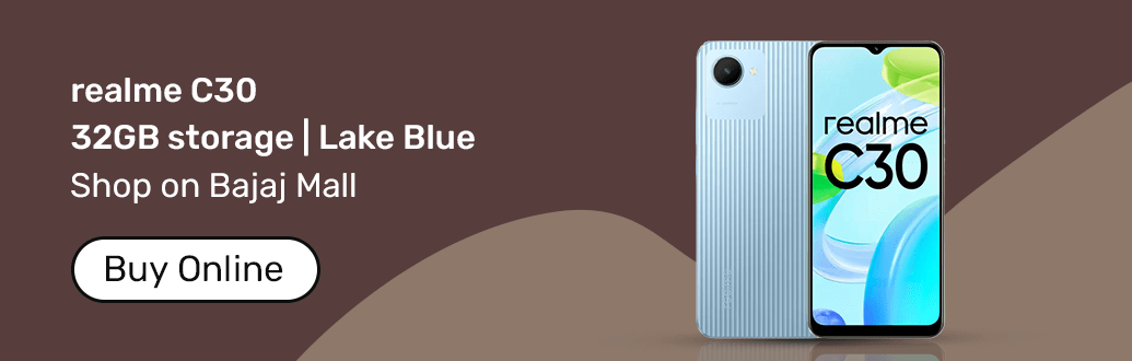 realme C30 Blue
