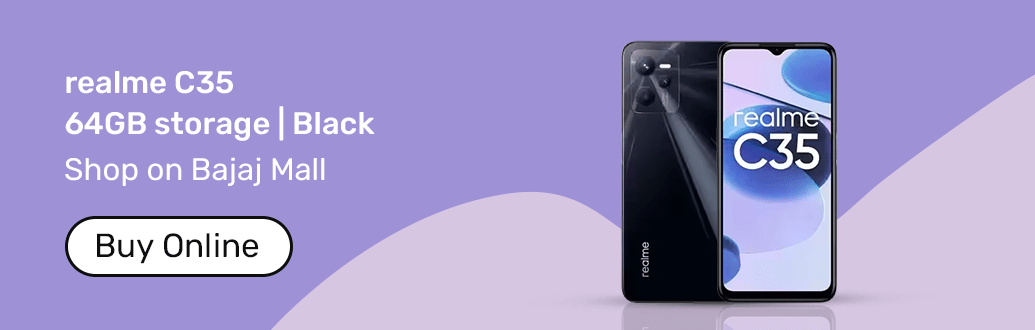 realme C35 black