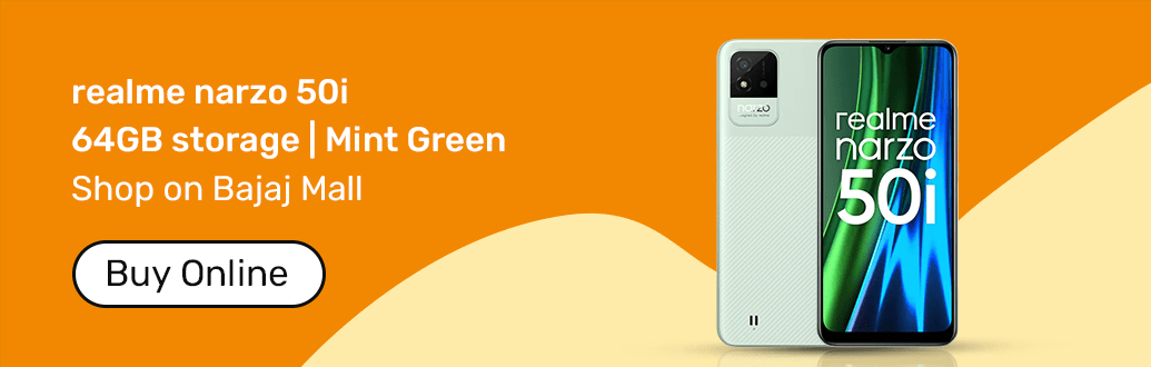 realme narzo 50i Green