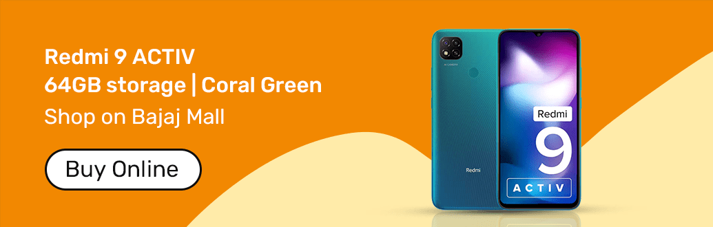 Mi Redmi 9 ( 64 GB Storage, 4 GB RAM ) Online at Best Price On