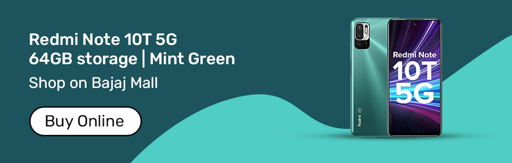 Redmi Note 10T green