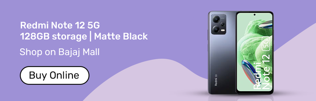 Redmi Note 12 black