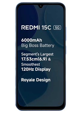 Redmi 15C 5G front
