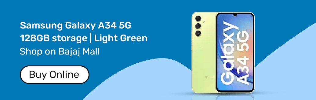 Samsung A34 Green
