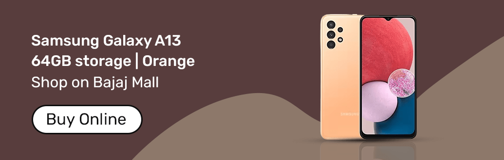 Samsung A13 Orange