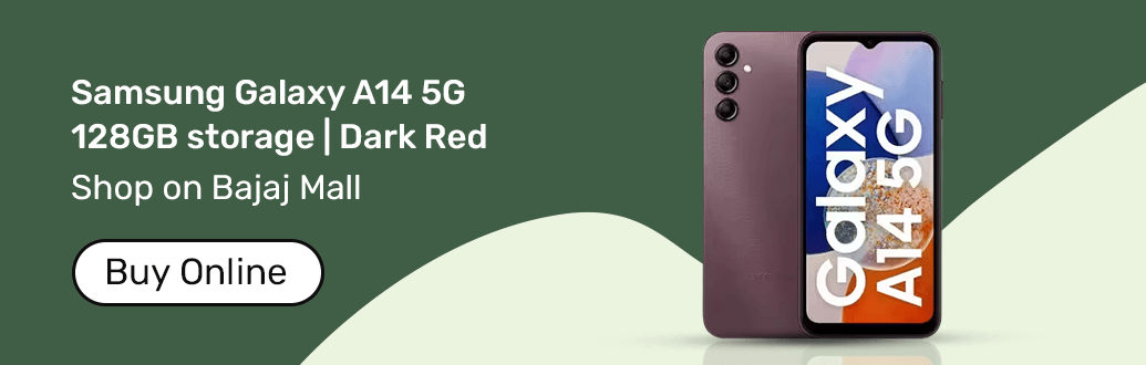 Samsung A14 Red