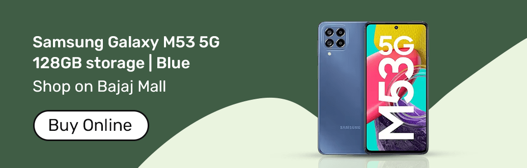 Samsung M53 Blue