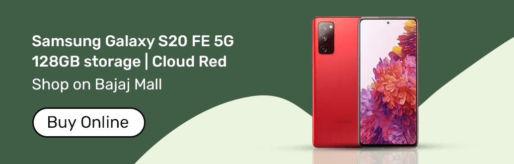 Samsung S20 FE red