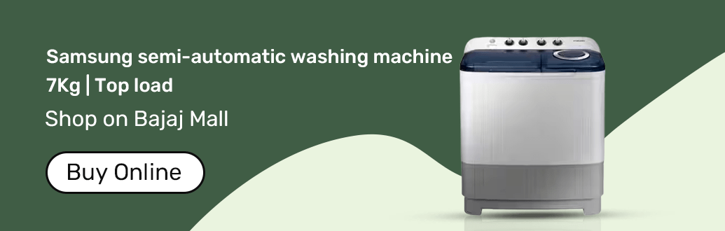 Samsung washing machine gray