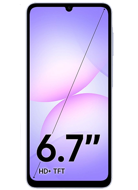 Samsung Galaxy A07 5G front