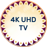 4k UHD TV image