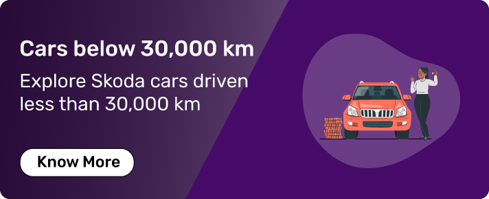 Cars below 30,000 KM