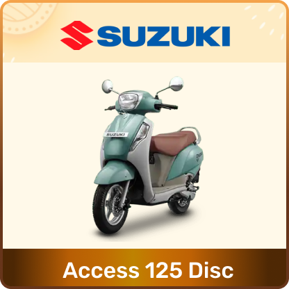 Suzuki access 125 disc image