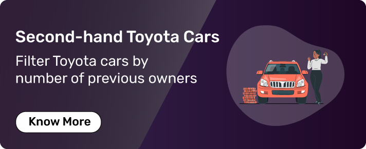 Second-hand Toyota Cars