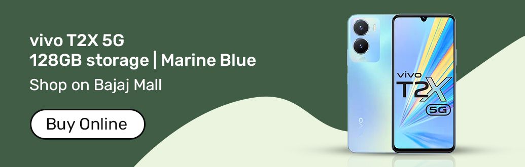 vivo T2X blue