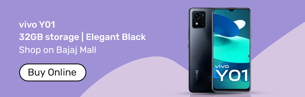 vivo Y01 black