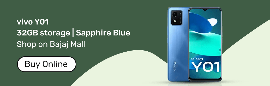 vivo Y01 blue