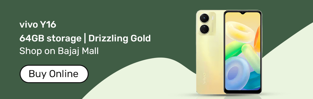 vivo Y16 gold