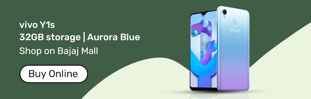 vivo Y1s blue