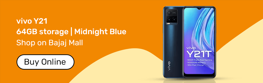 vivo Y21 blue