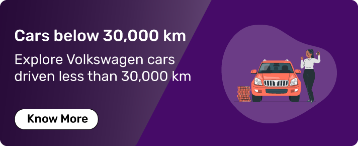 Cars below 30,000 KM