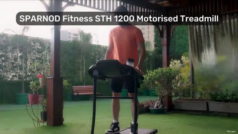 Stay fit, stay active with Sparnod treadmills!