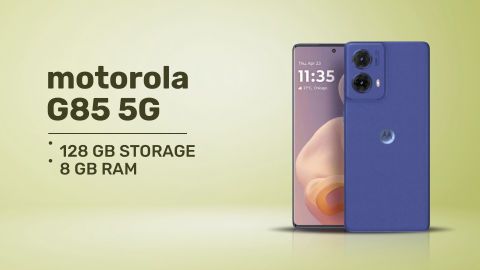 Capture every moment with motorola G85 5G